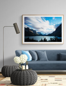 Modern chic living room interior with long sofa 231x300 1